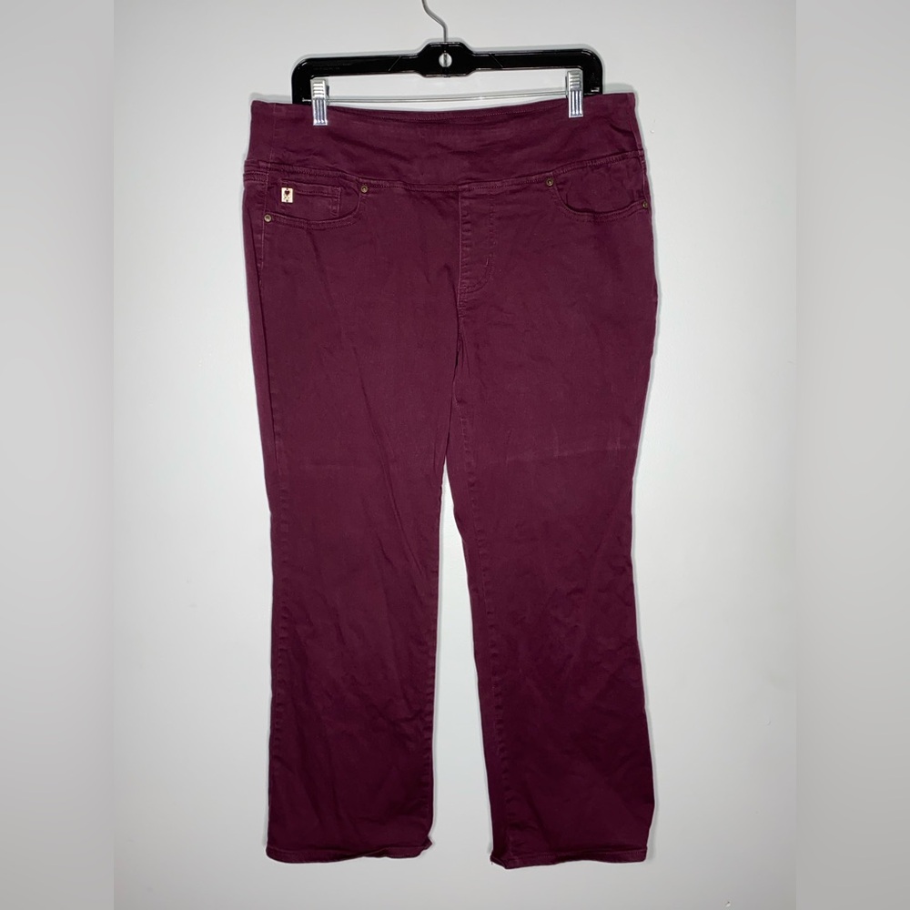 Chic Burgundy Pants